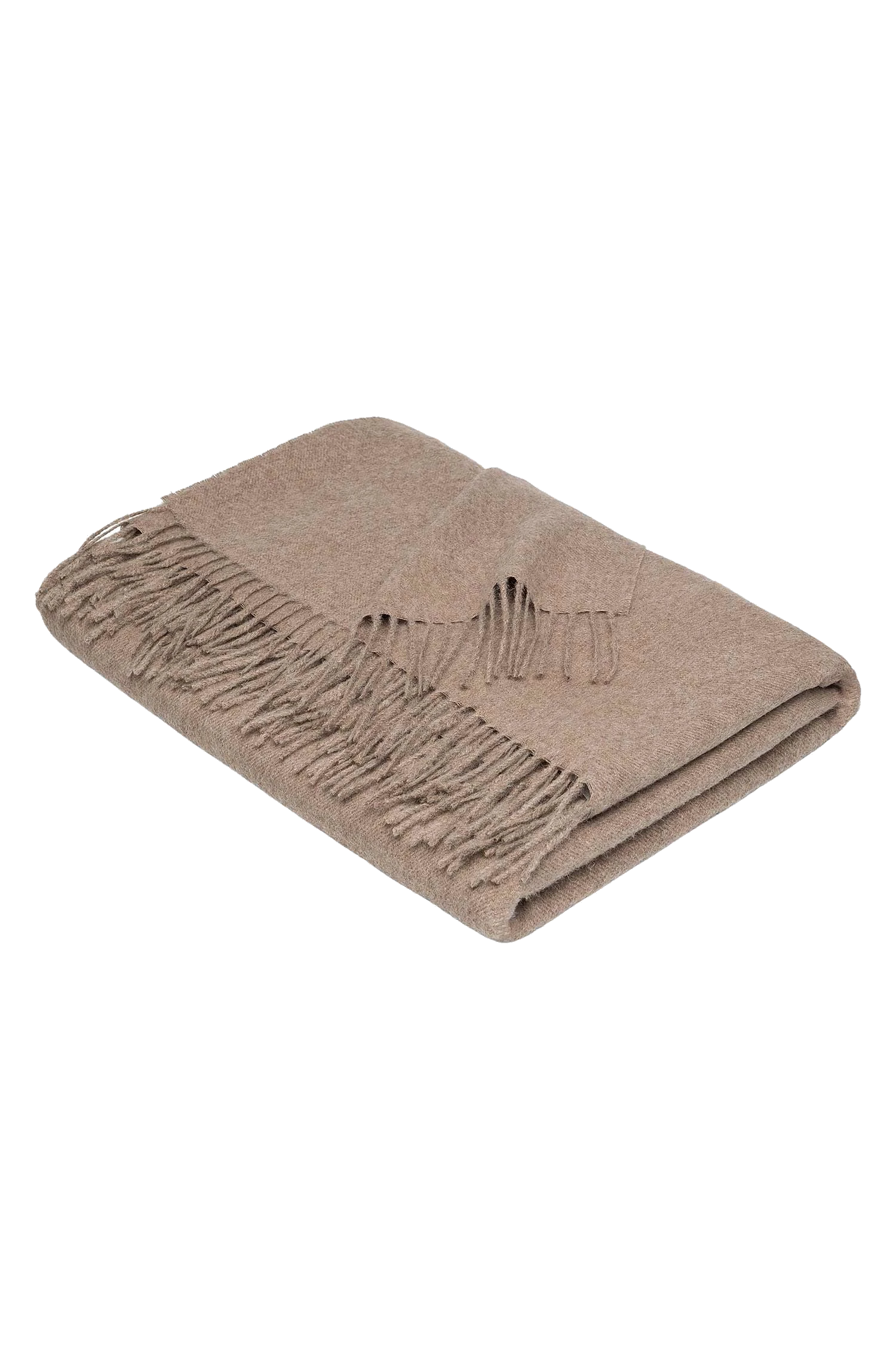 Alpaka Tagesdecke Uni (sand)