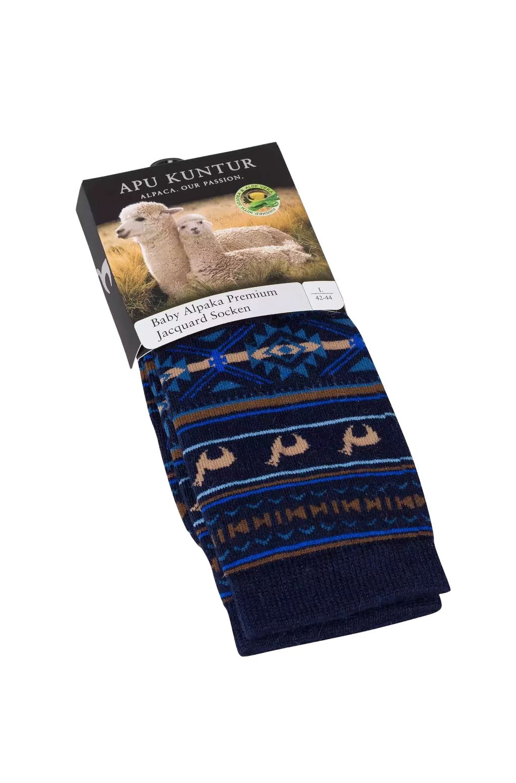 Alpaka Socken JACQUARD