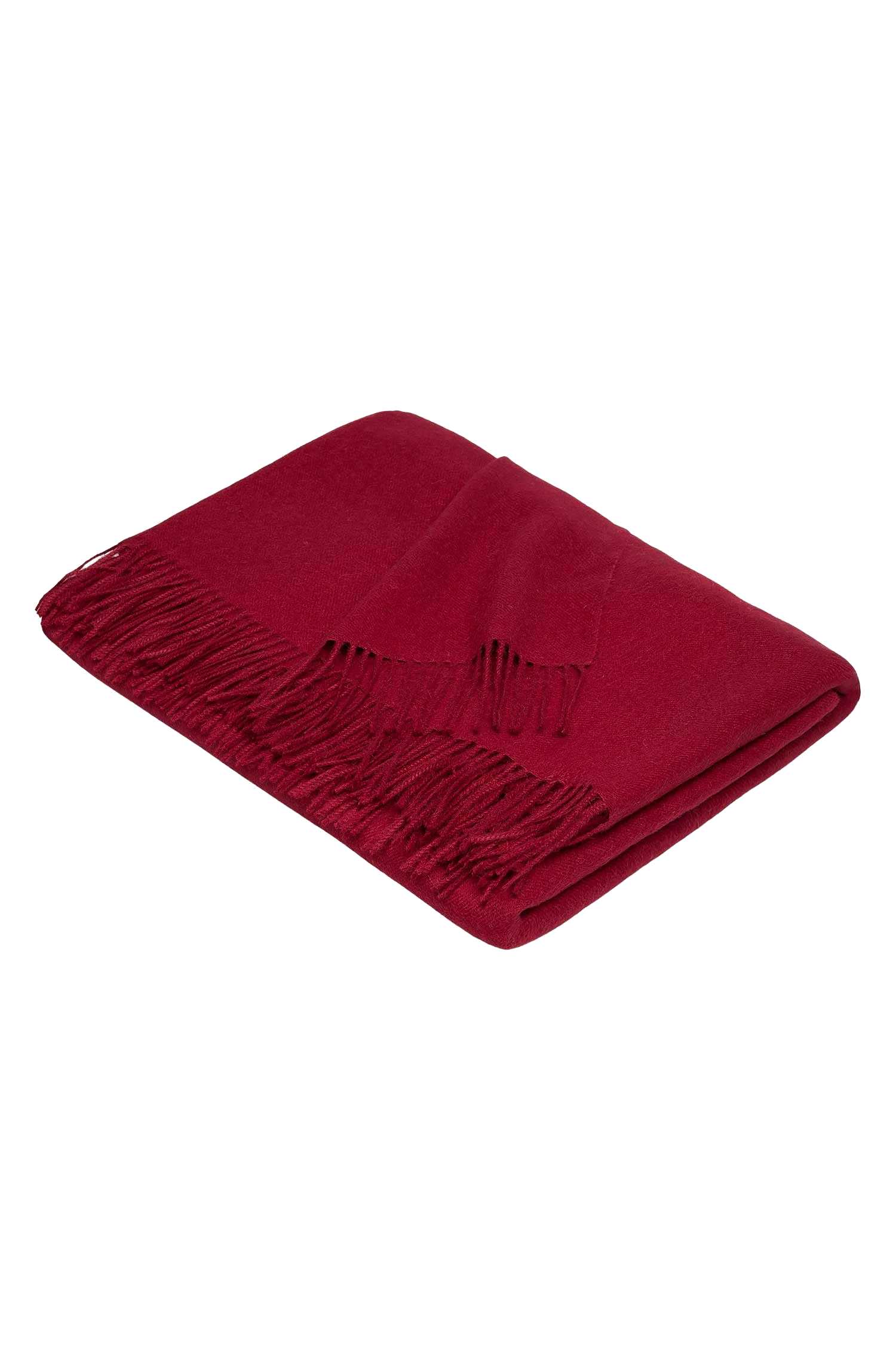 Alpaka Tagesdecke UNI (rot)