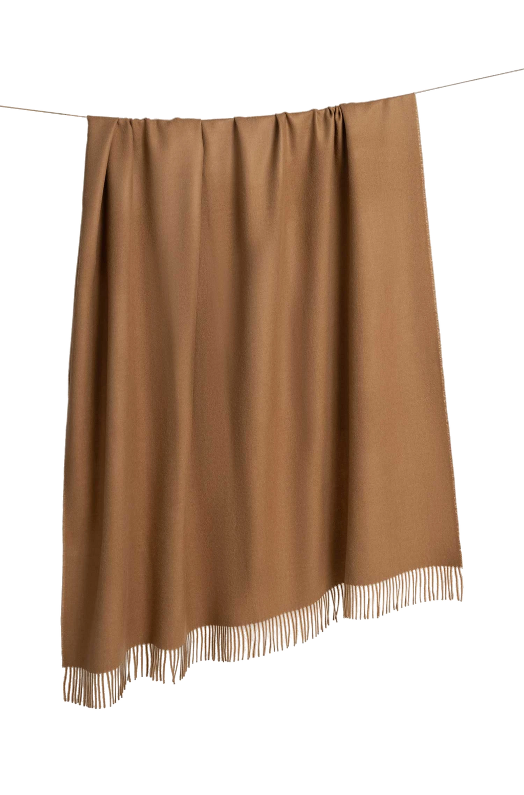 Alpaka Tagesdecke UNI (kamel)