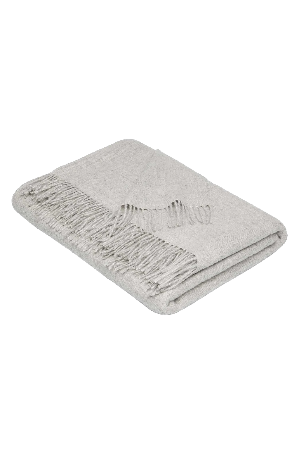 Alpaka Tages Decke UNI (grau)