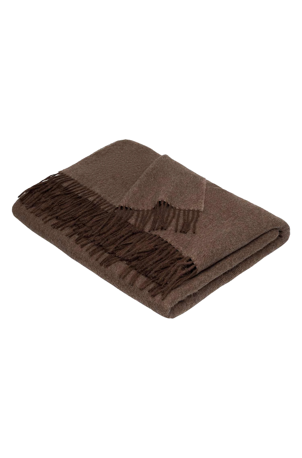 Alpaka Tagesdecke FISCHGRAT (bruan)